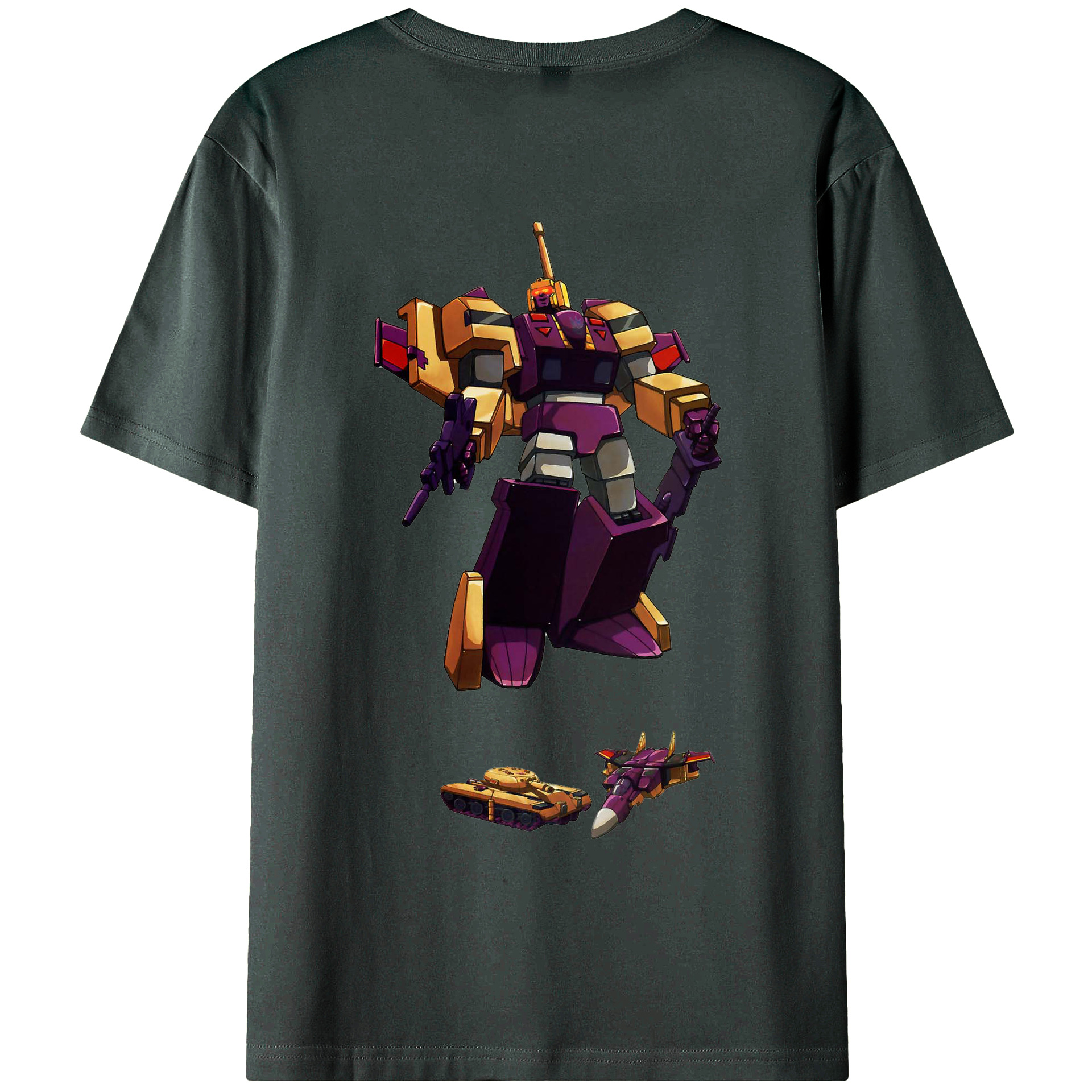 （画像用）  綿100％ メンズ半袖Tシャツ（バックプリント） 通気性